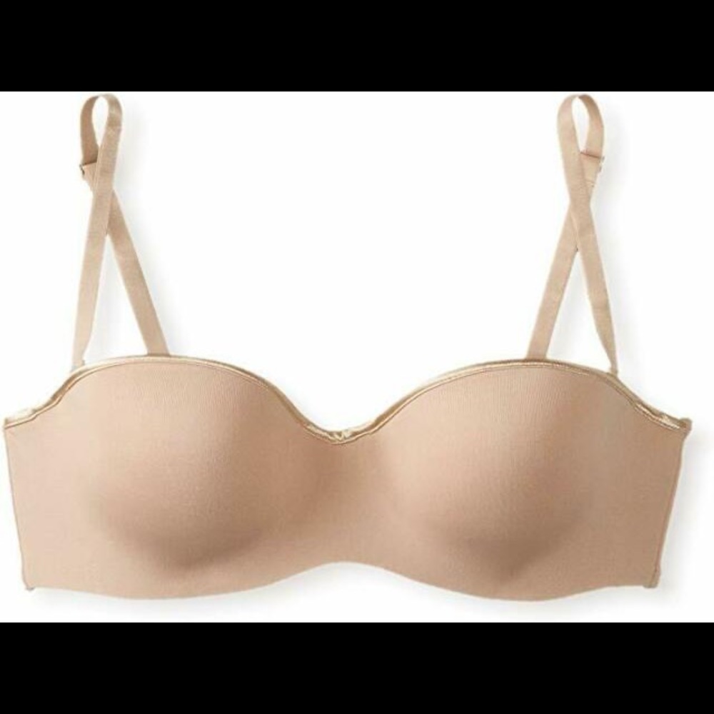 NWT Natori 34C Strapless Convertible Bra w/ Straps